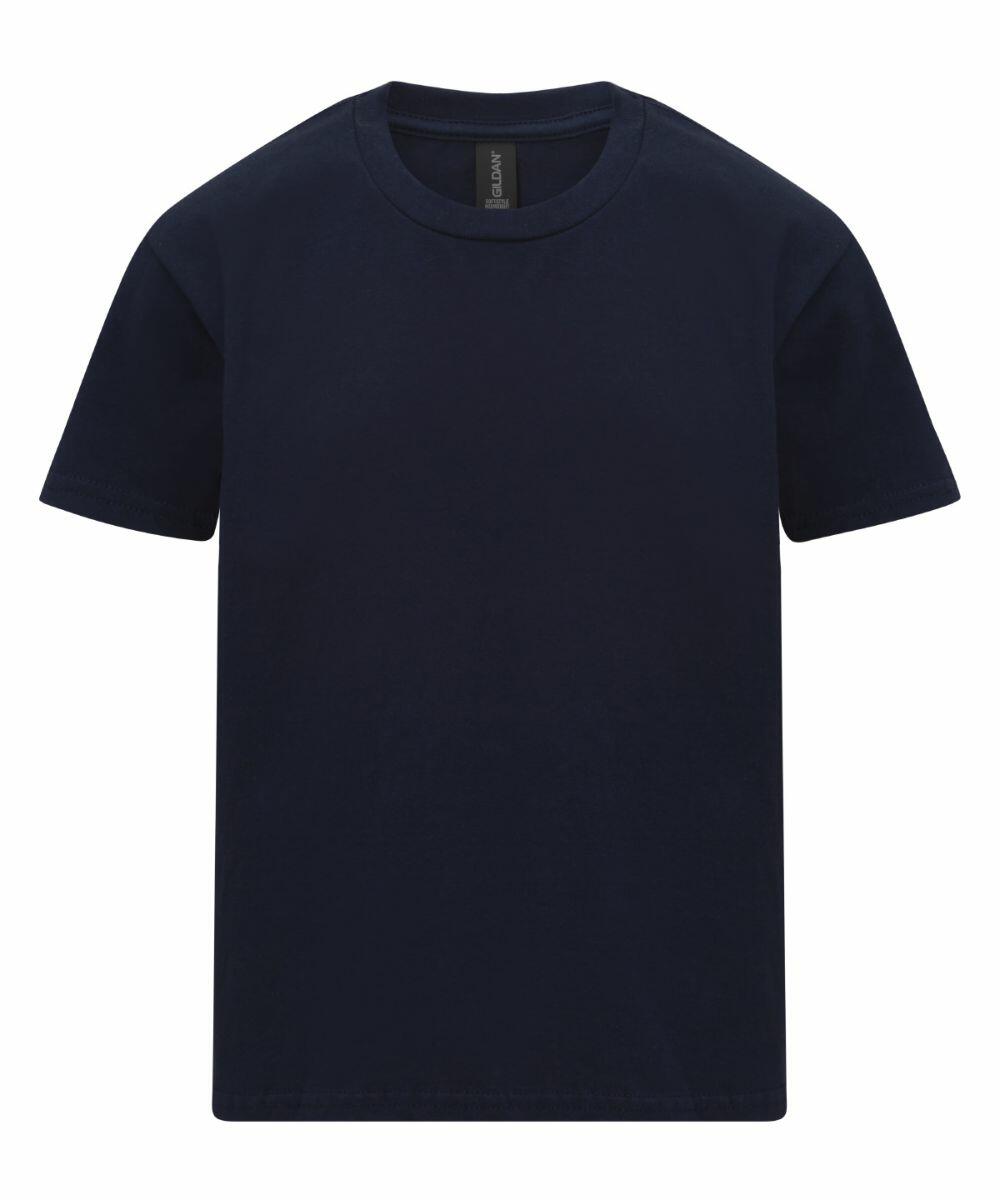 Gildan T-shirt da uomo in cotone pesante, nero, taglia S (confezione da 6), Rosso, L