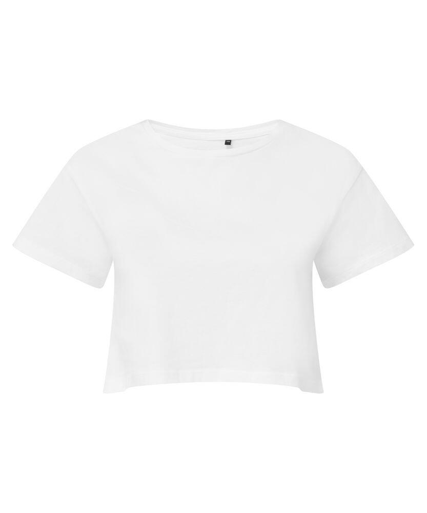 crop top plain white