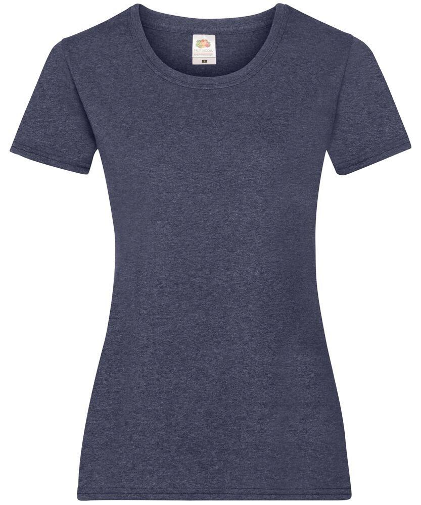 Fruit Of The Loom Women's Lady-Fit Valueweight Short Sleeve T-Shirt - Soft Cotton, Bottle Green, Size S