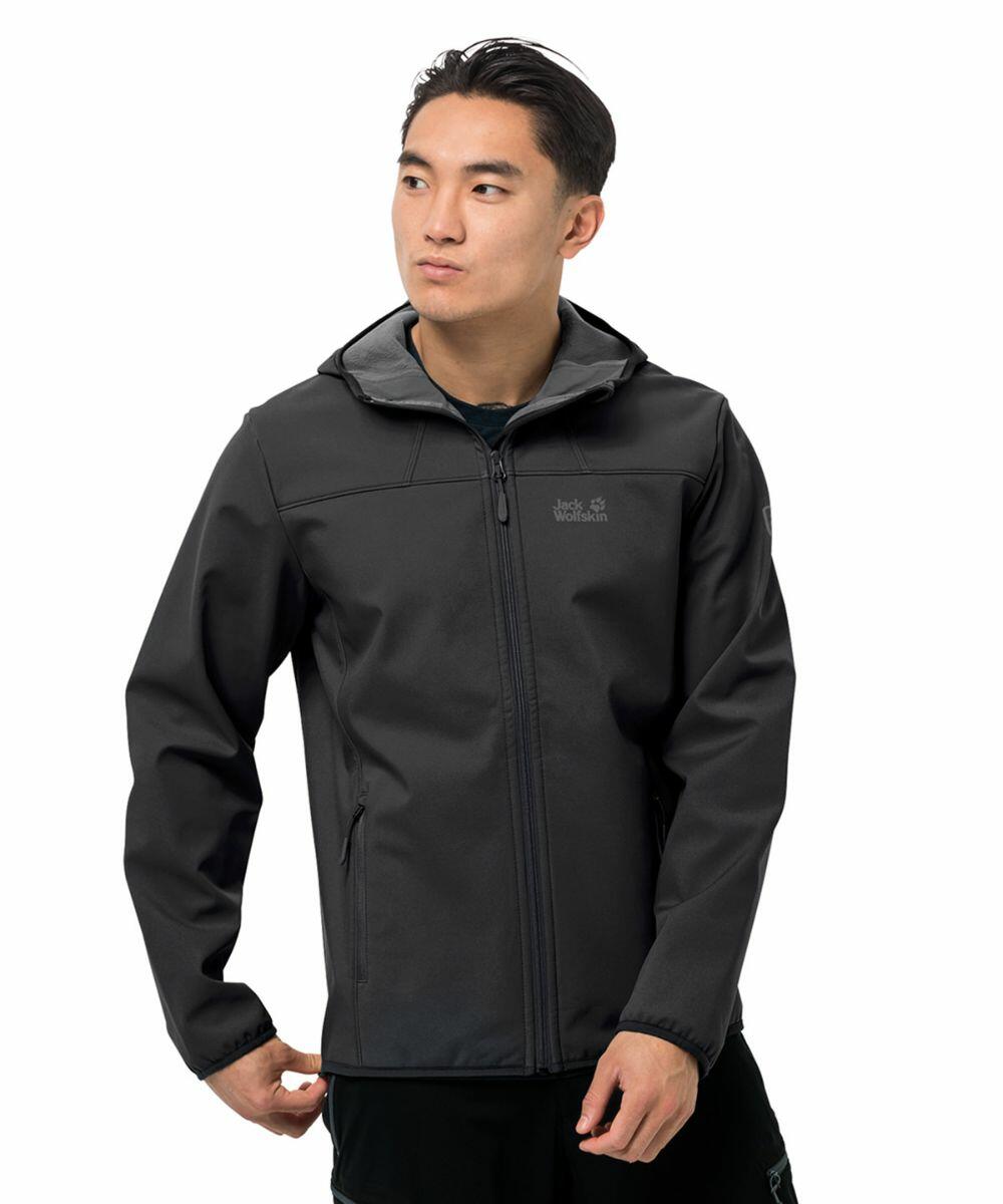 Jack Wolfskin Hooded Softshell Jacket Comfort Style for Outdoors