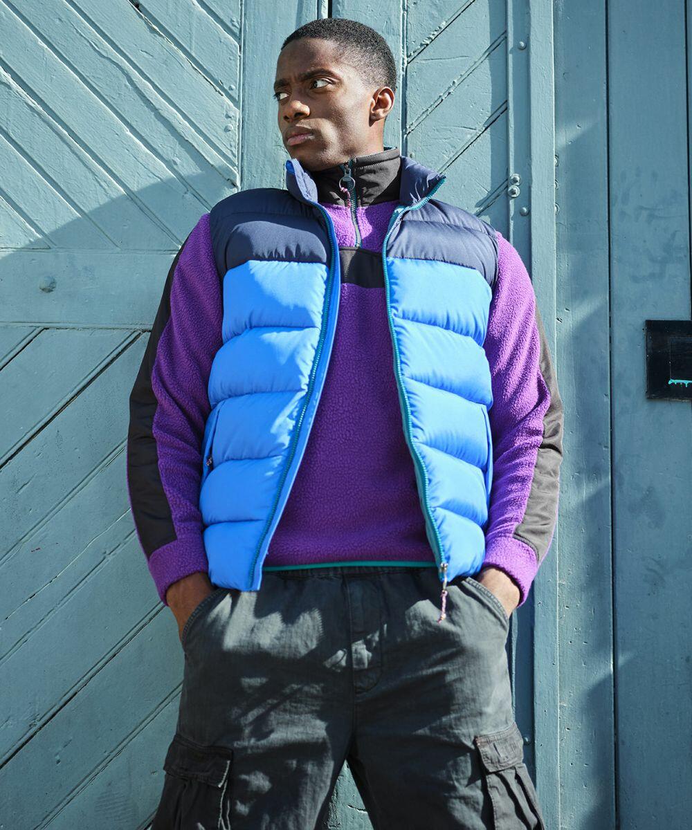 Teal puffer vest online