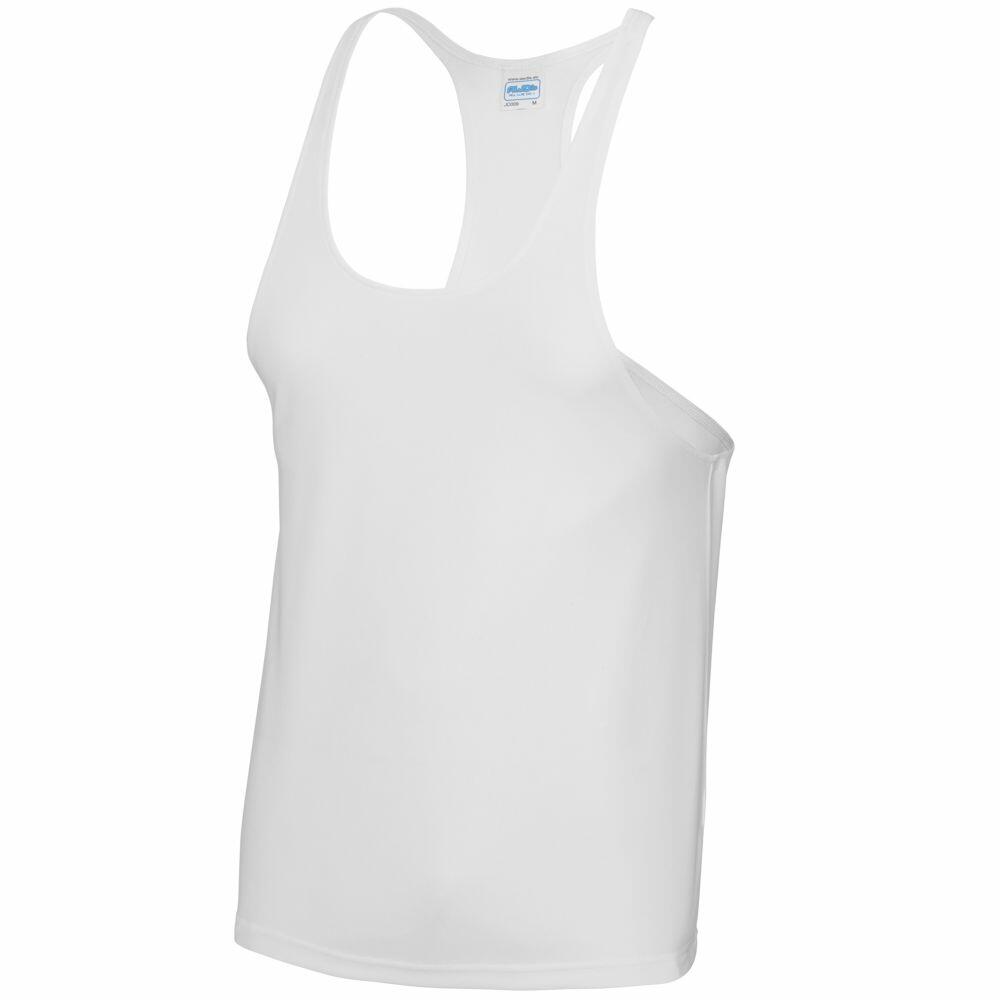 JC009 sleeveless tank top from AWDis Just Cool on a plain background.