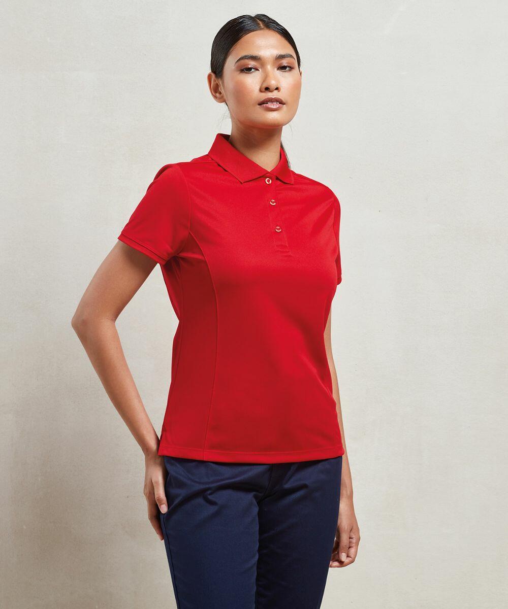 Premier Women s Coolchecker Pique Polo Shirt PR616