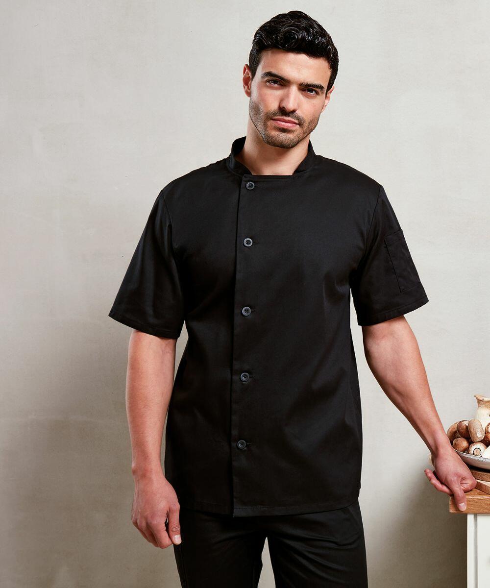 Premier Chef s essential short sleeve jacket PR900