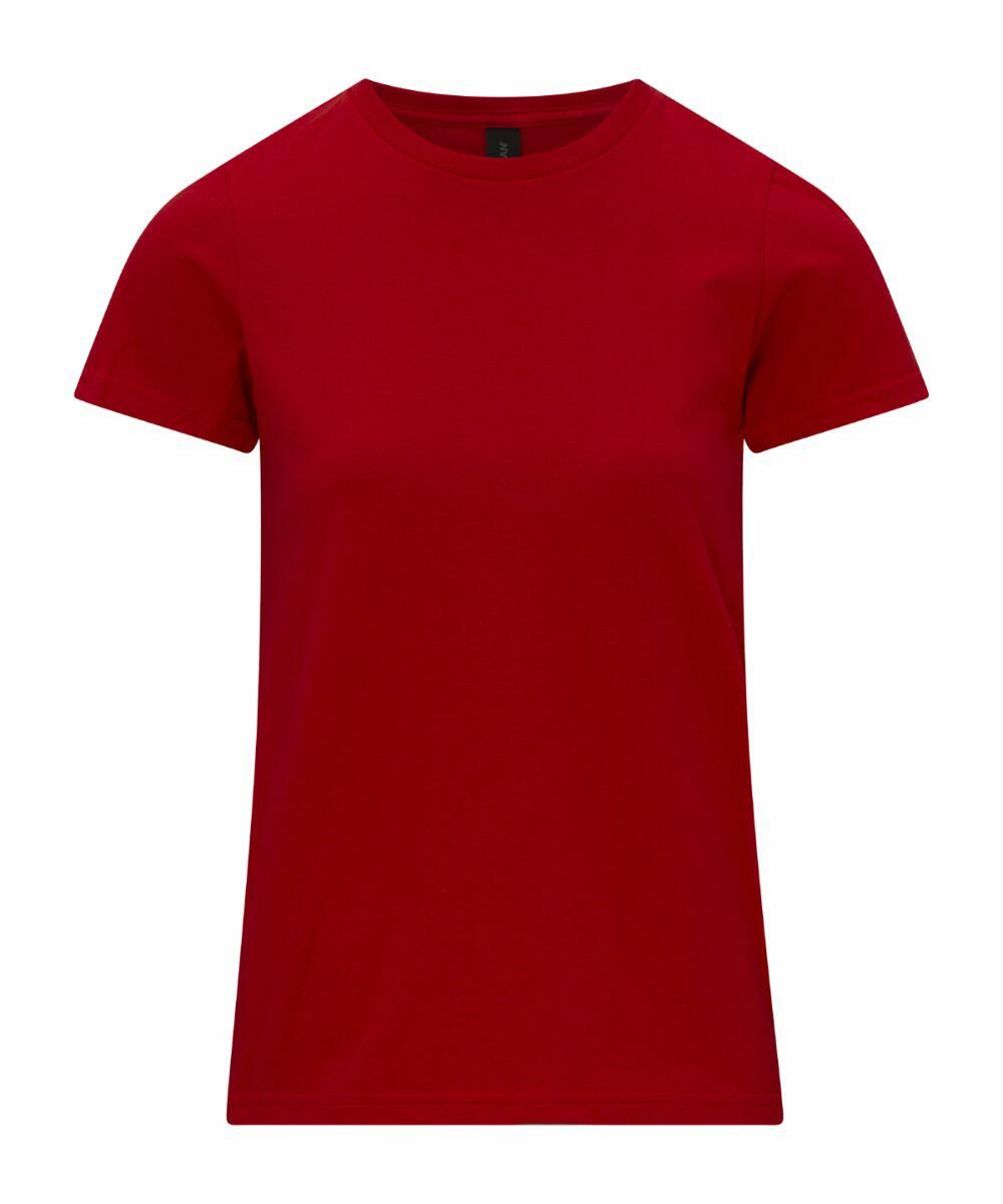Gildan Women's Softstyle Cotton T-Shirt 2-Pack - Basic Tee, Pink, Medium