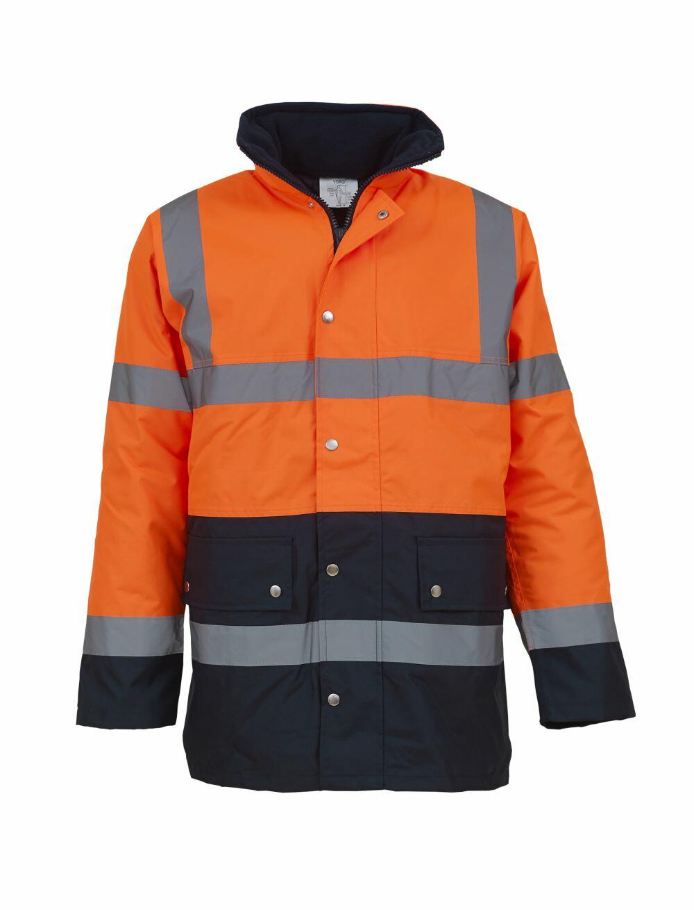 Yoko Adult High Visibility Two-Tone Motorway Jacket - Safety Gear