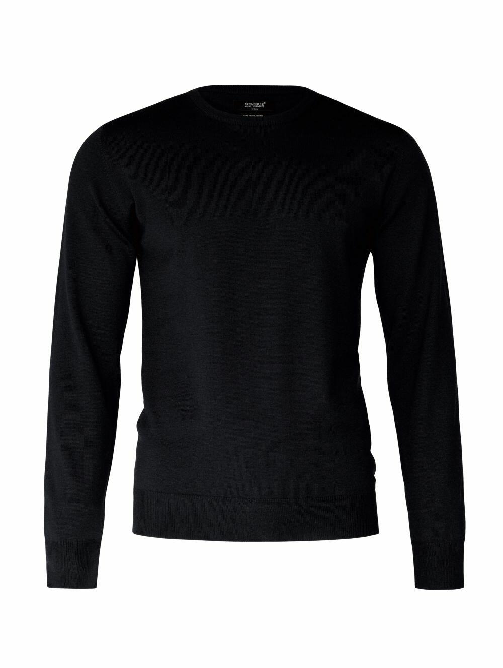 Nimbus N113M sweater with a black crew neck on a white background.