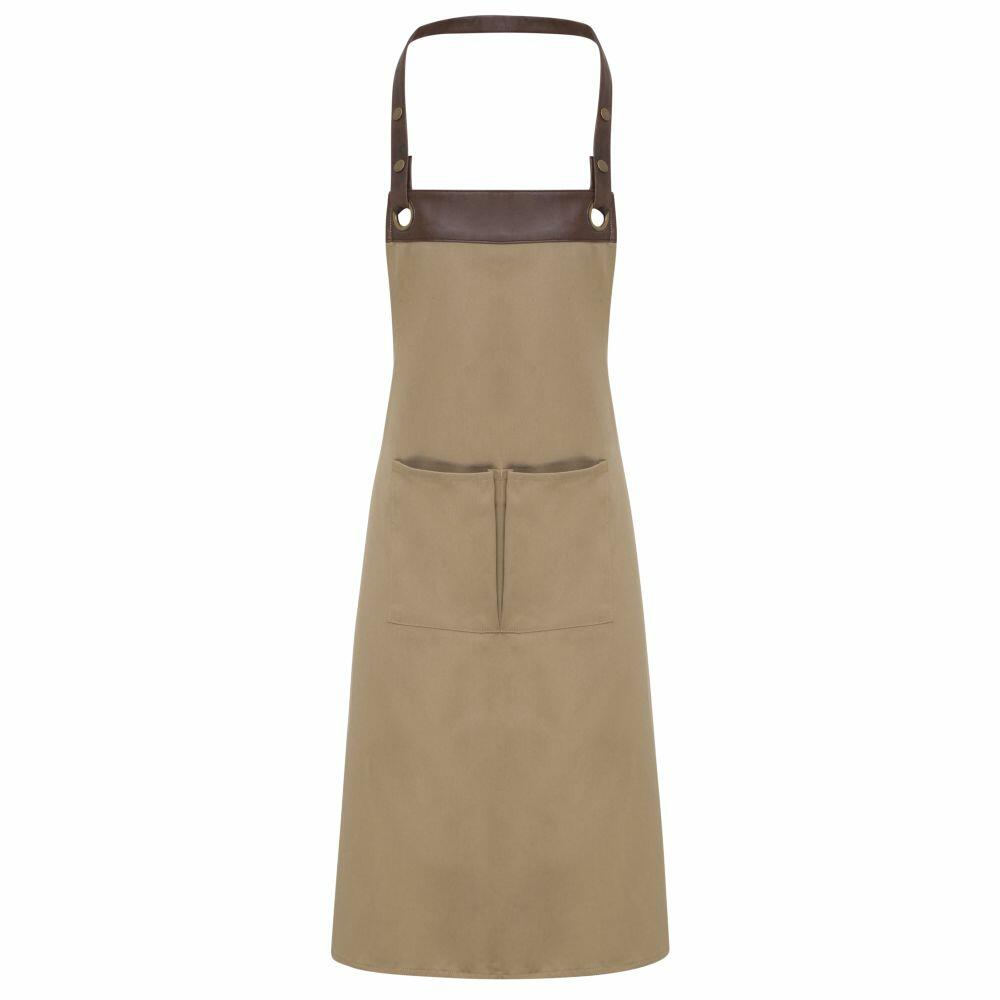 Premier Espresso Bib Apron - Stylish & Functional Barista Workwear