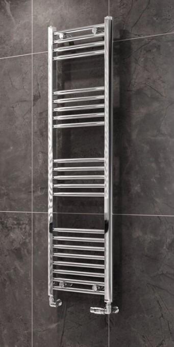 Wingrave 1400 x 600 Straight Multirail Chrome, White, Anthracite, Black ...