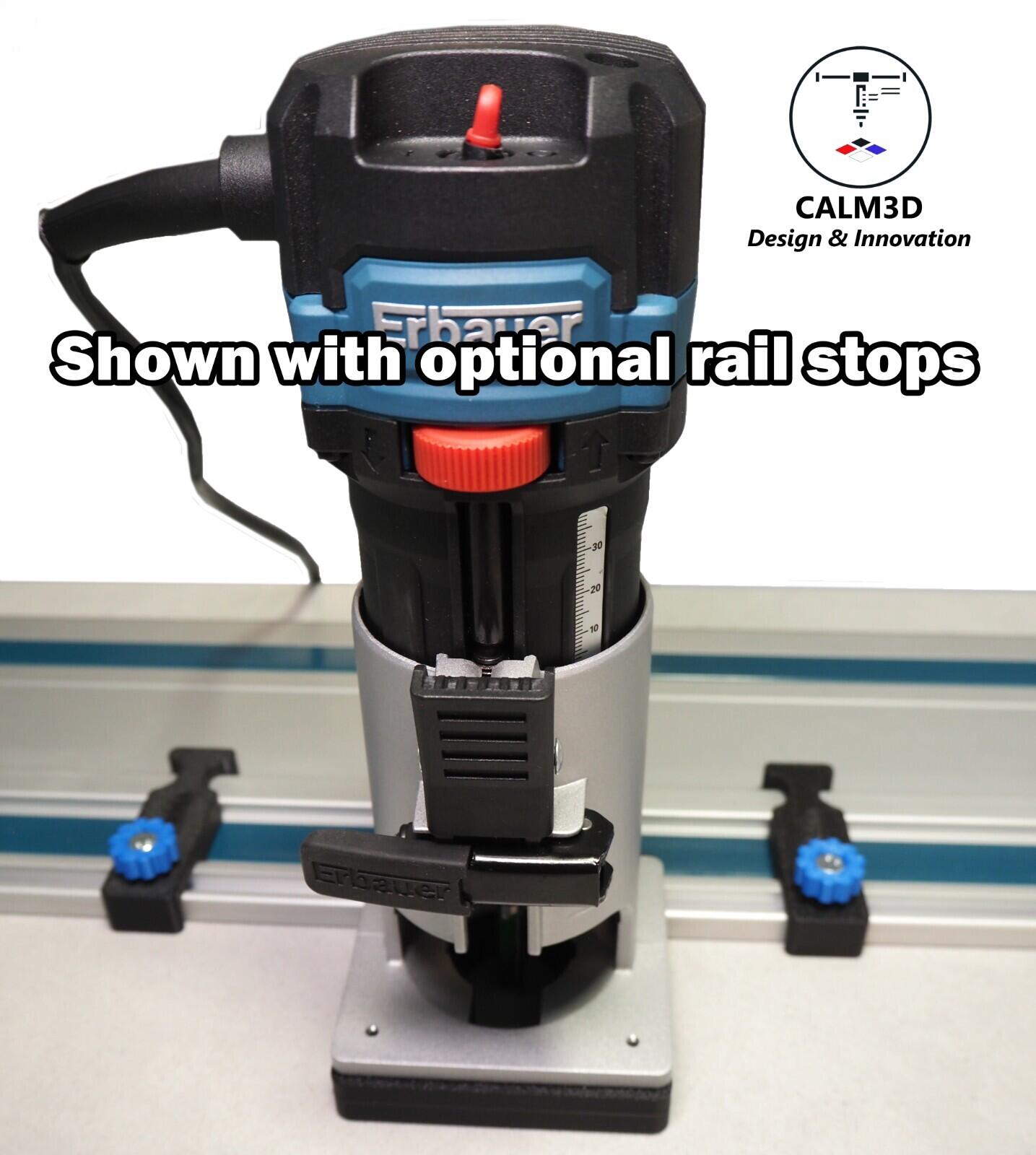 Erbauer Router Track Erbauer EPR710 Trim router sub-base for use on the Makita rail - INC P&P
