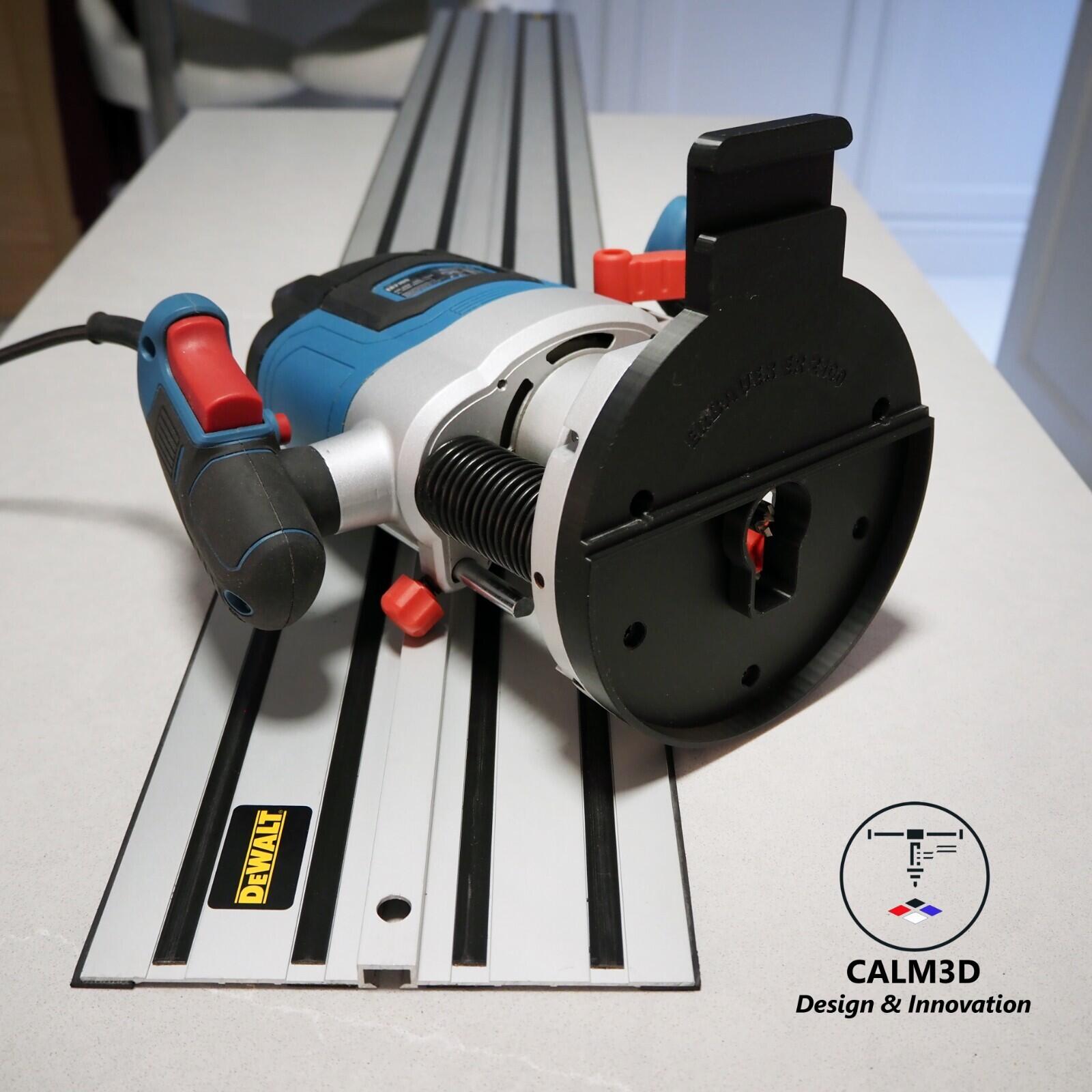 Er2100 Router Erbauer ER2100 plunge router sub-base for use on the Dewalt rail - INC P&P