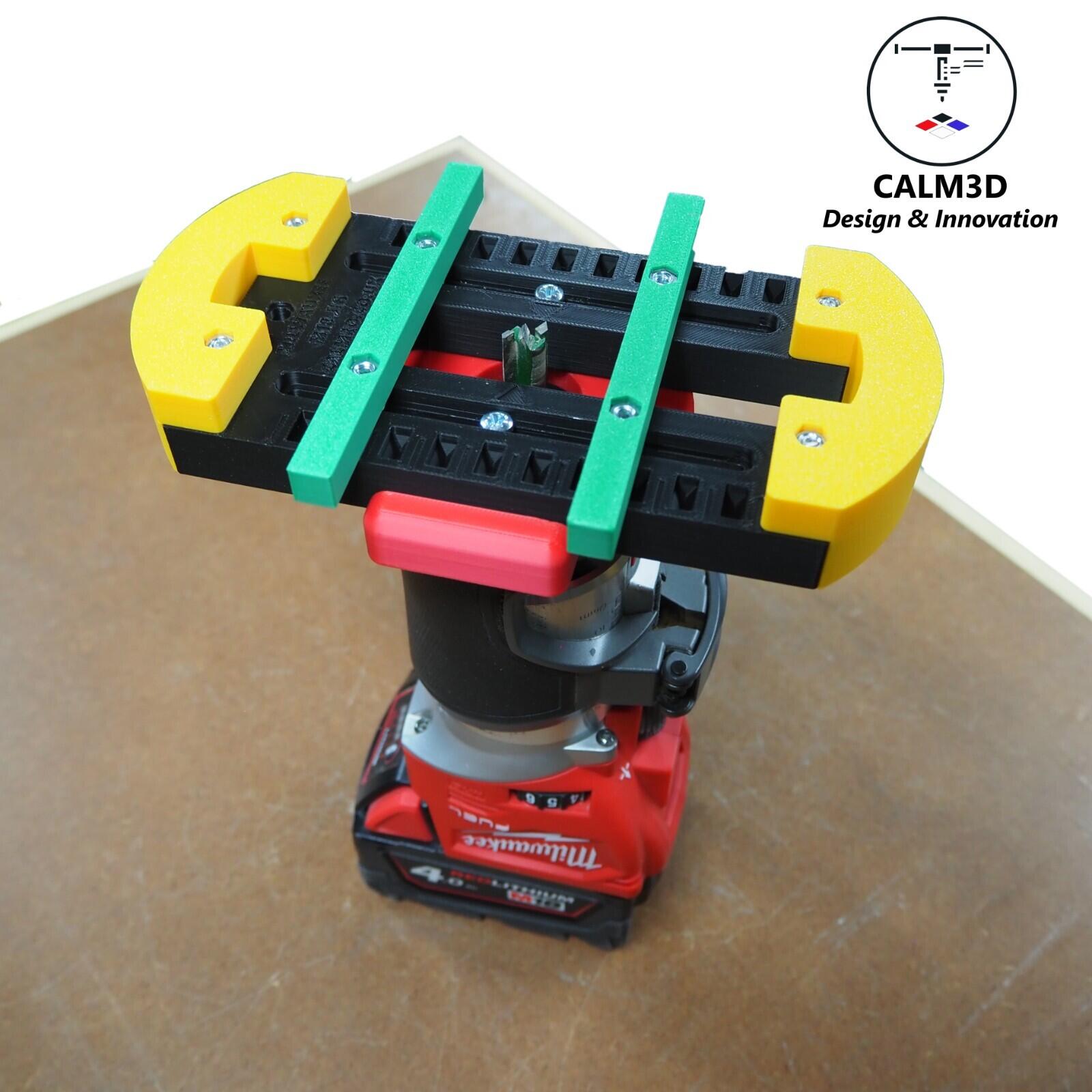 Erbauer Router Track Multi-Jig router set - Makita, Dewalt, Ryobi, Milwaukee, Trend, Katsu ...