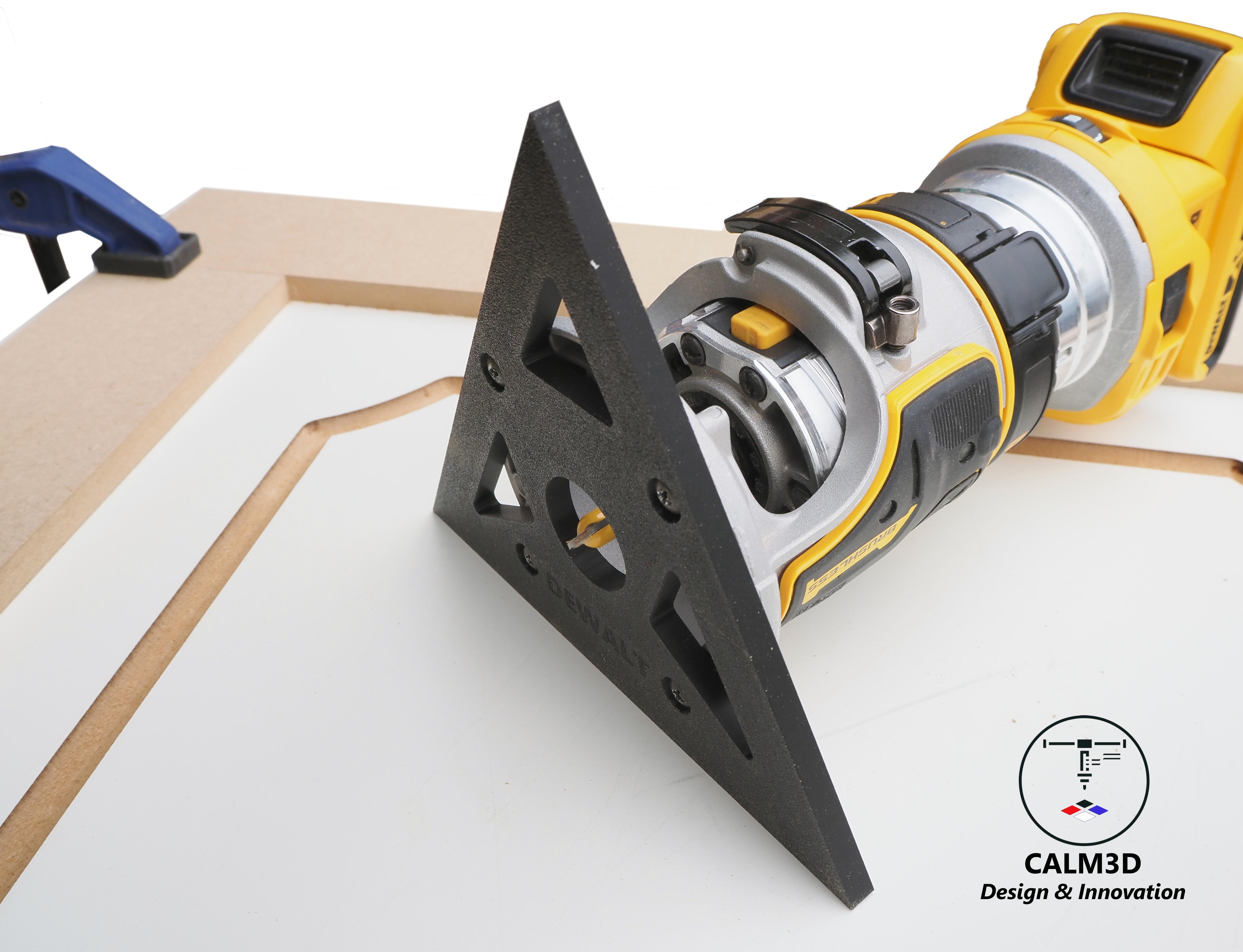 Dewalt DCW600 DCW604 Triangle Trim Router Sub-Base