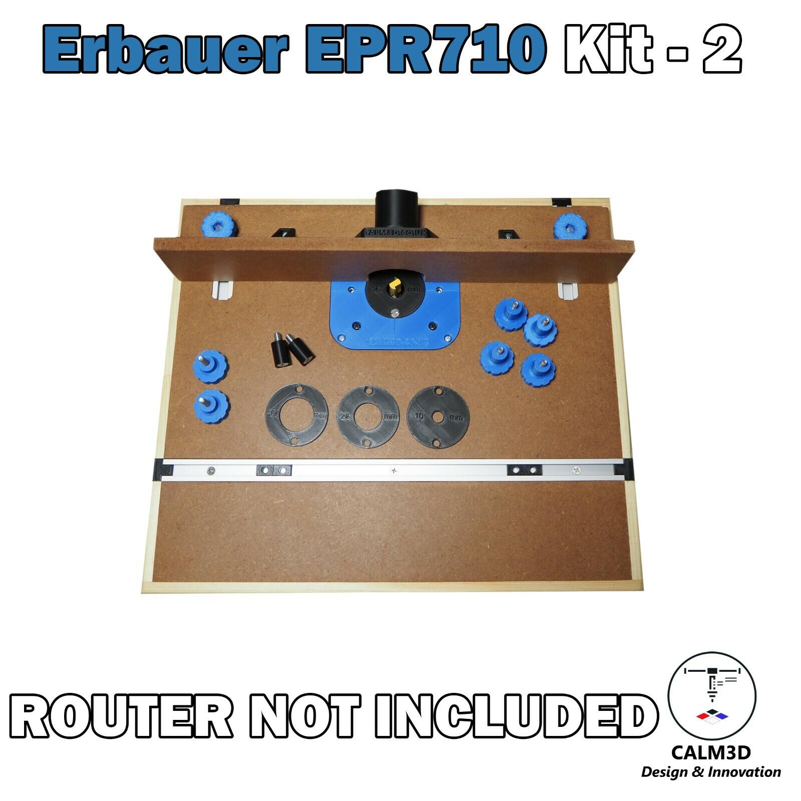 Erbauer EPR710 Trim Table Router Kits