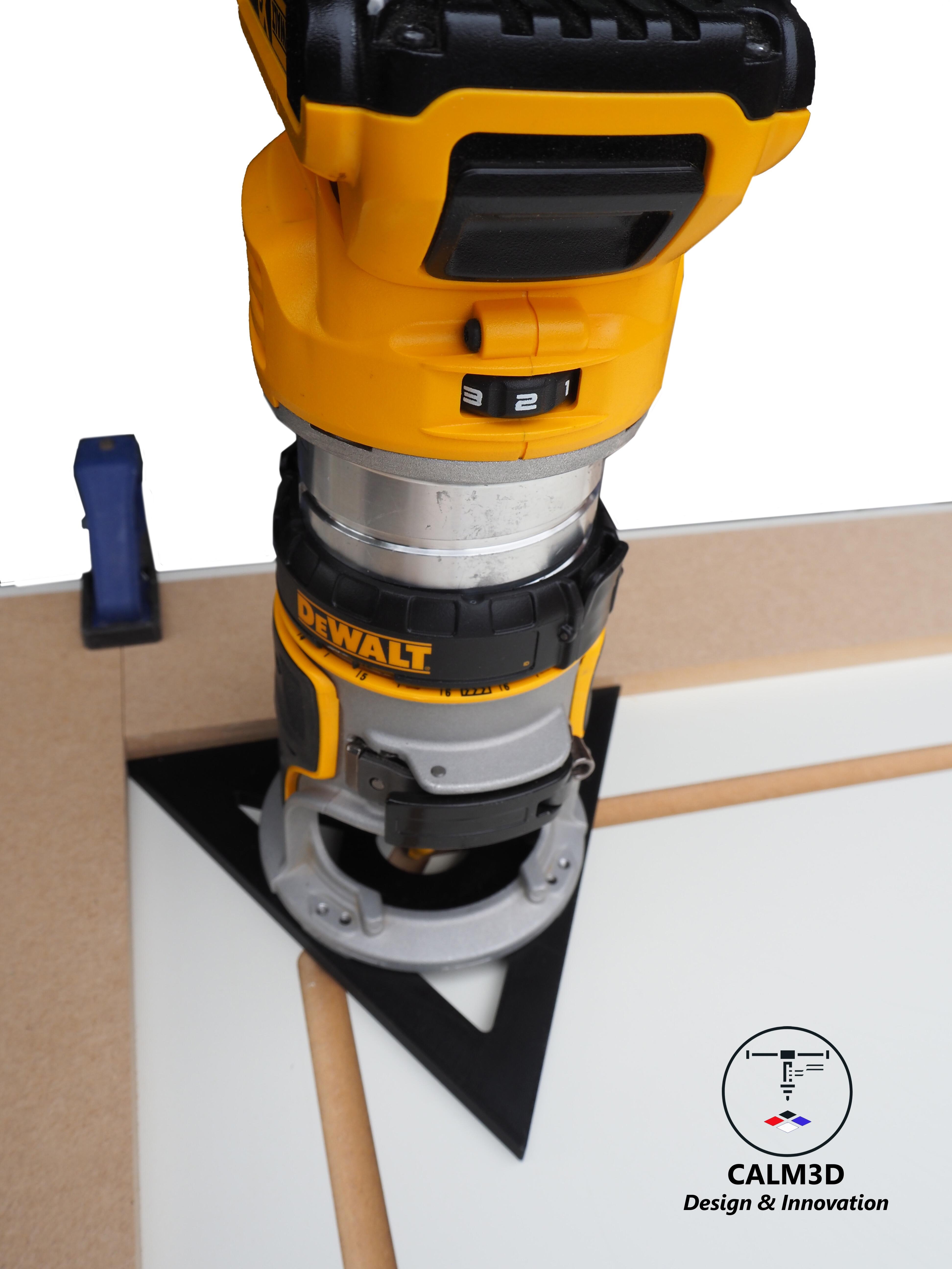Dewalt DCW600 DCW604 Triangle Trim Router Sub-Base