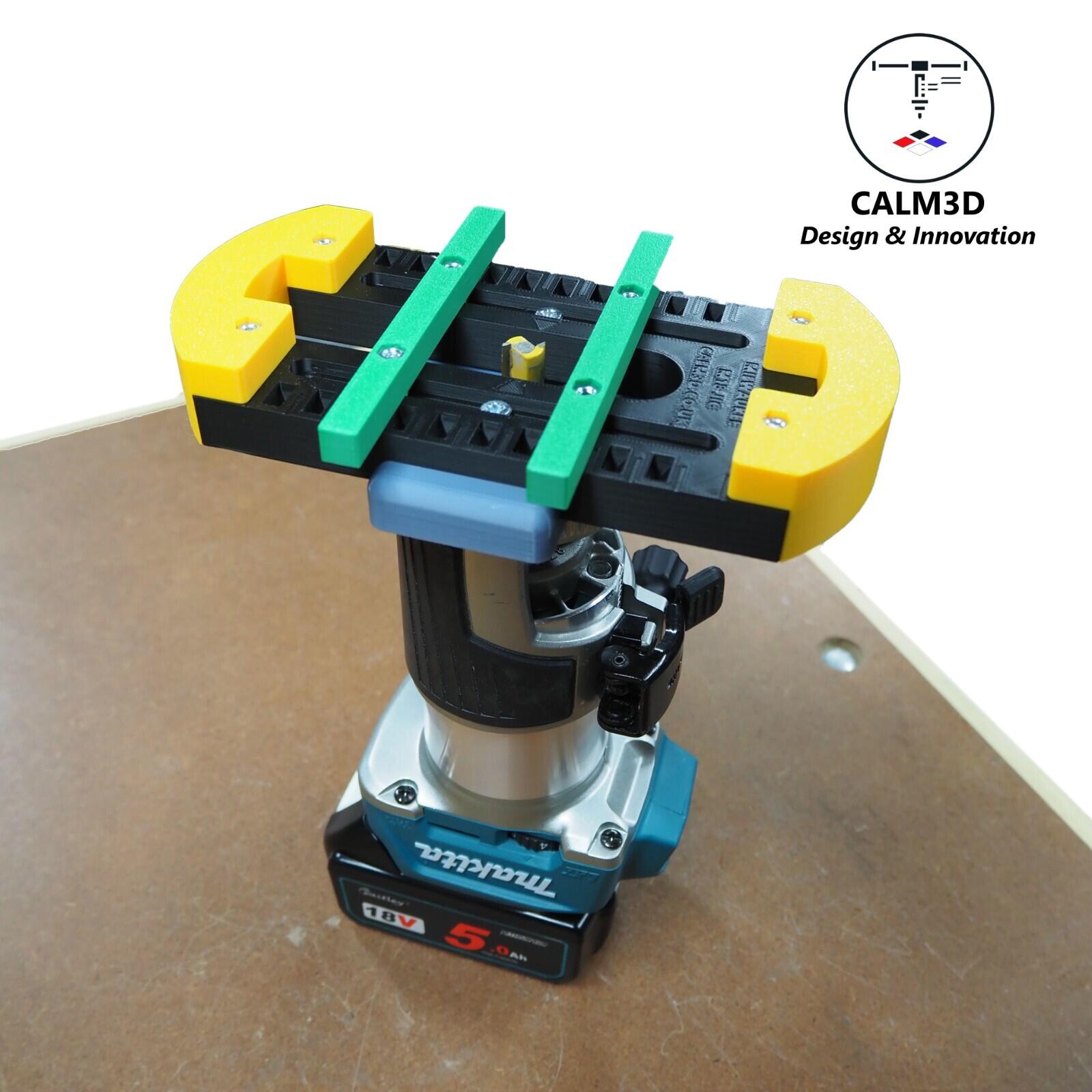 Erbauer Router Track Multi-Jig router set - Makita, Dewalt, Ryobi, Milwaukee, Trend, Katsu ...