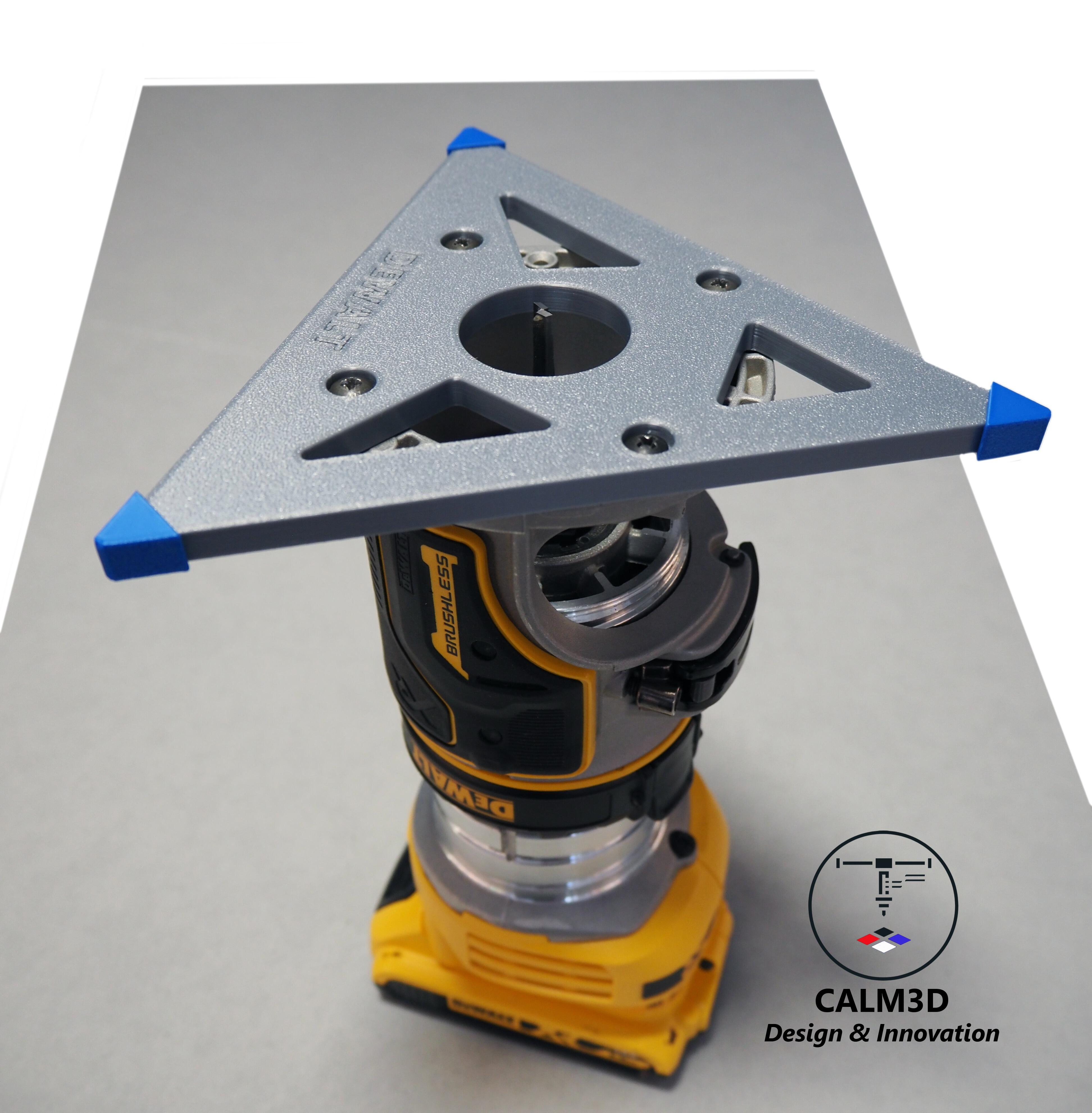 Dewalt DCW600 DCW604 Triangle Trim Router Sub-Base