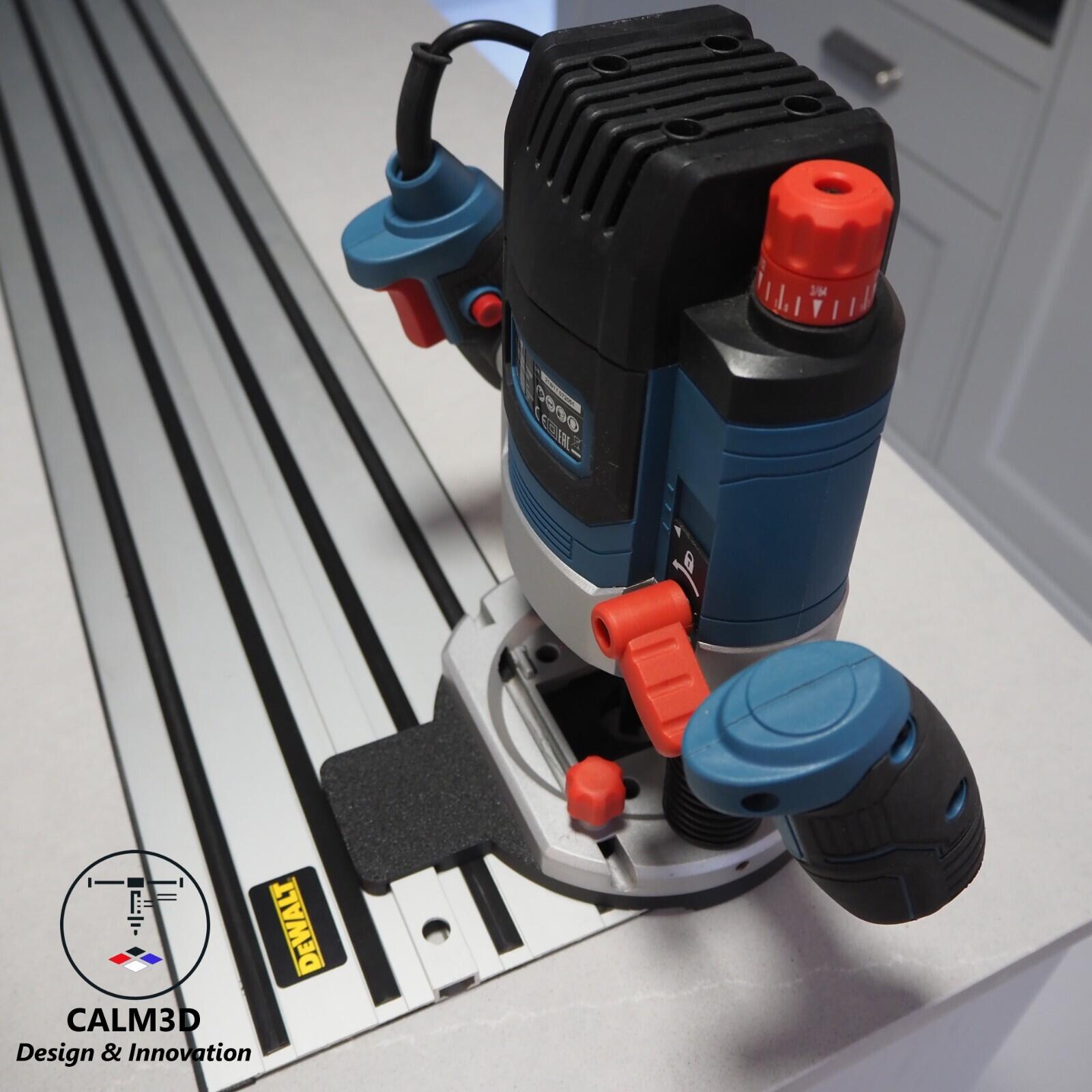 Er2100 Router Erbauer ER2100 plunge router sub-base for use on the Dewalt rail - INC P&P