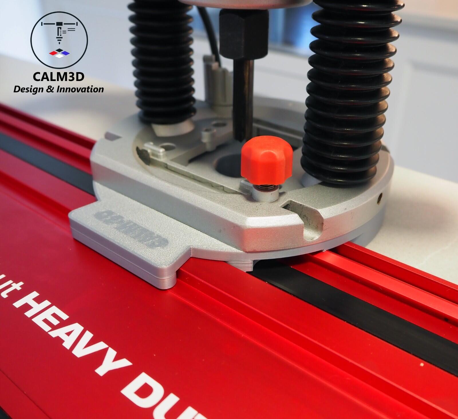 Er2100 Router Erbauer ER2100 plunge router sub-base for use on the Milwaukee rail ...