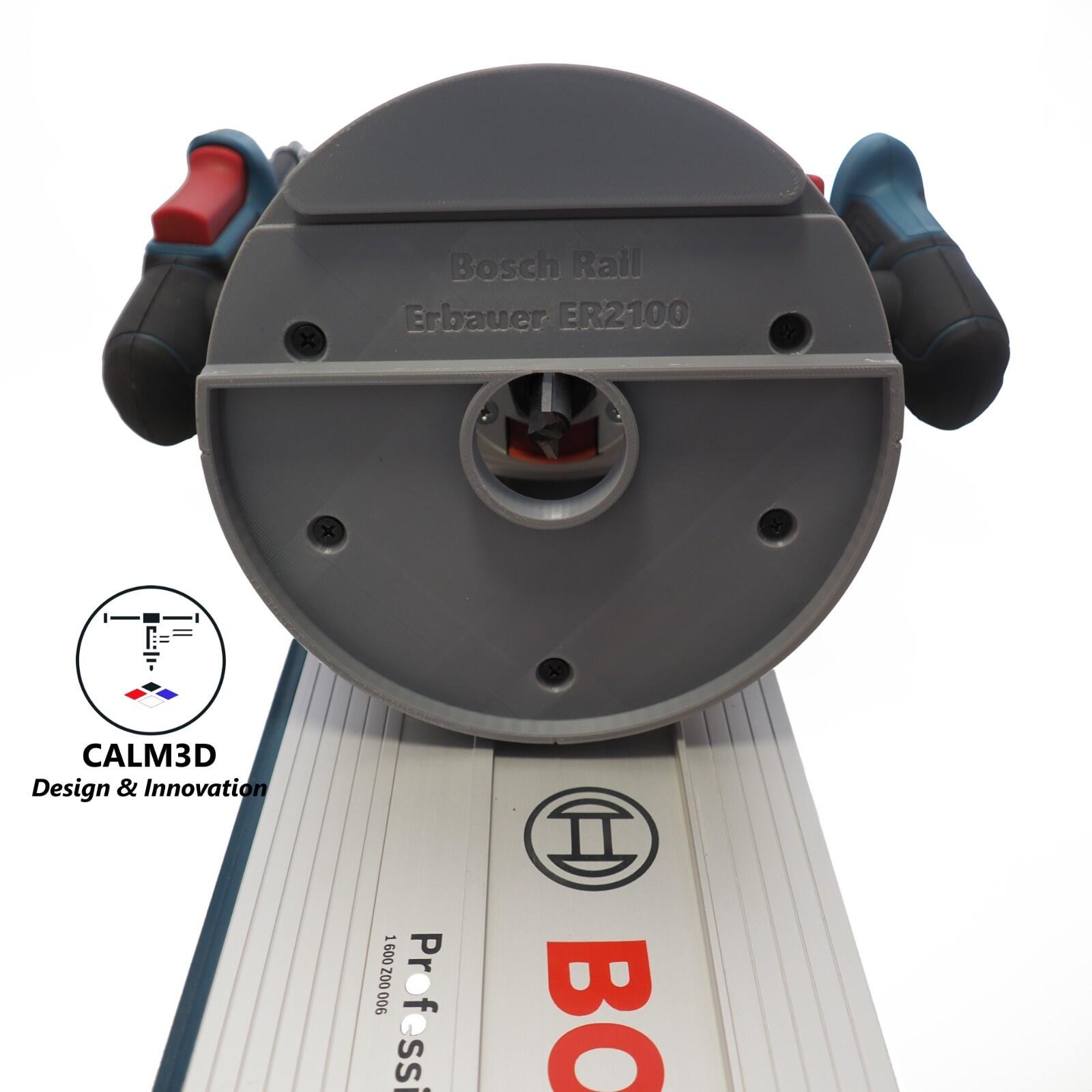 Er2100 Router Erbauer ER2100 plunge sub-base use on Bosch or Mafell rail - INC P&P