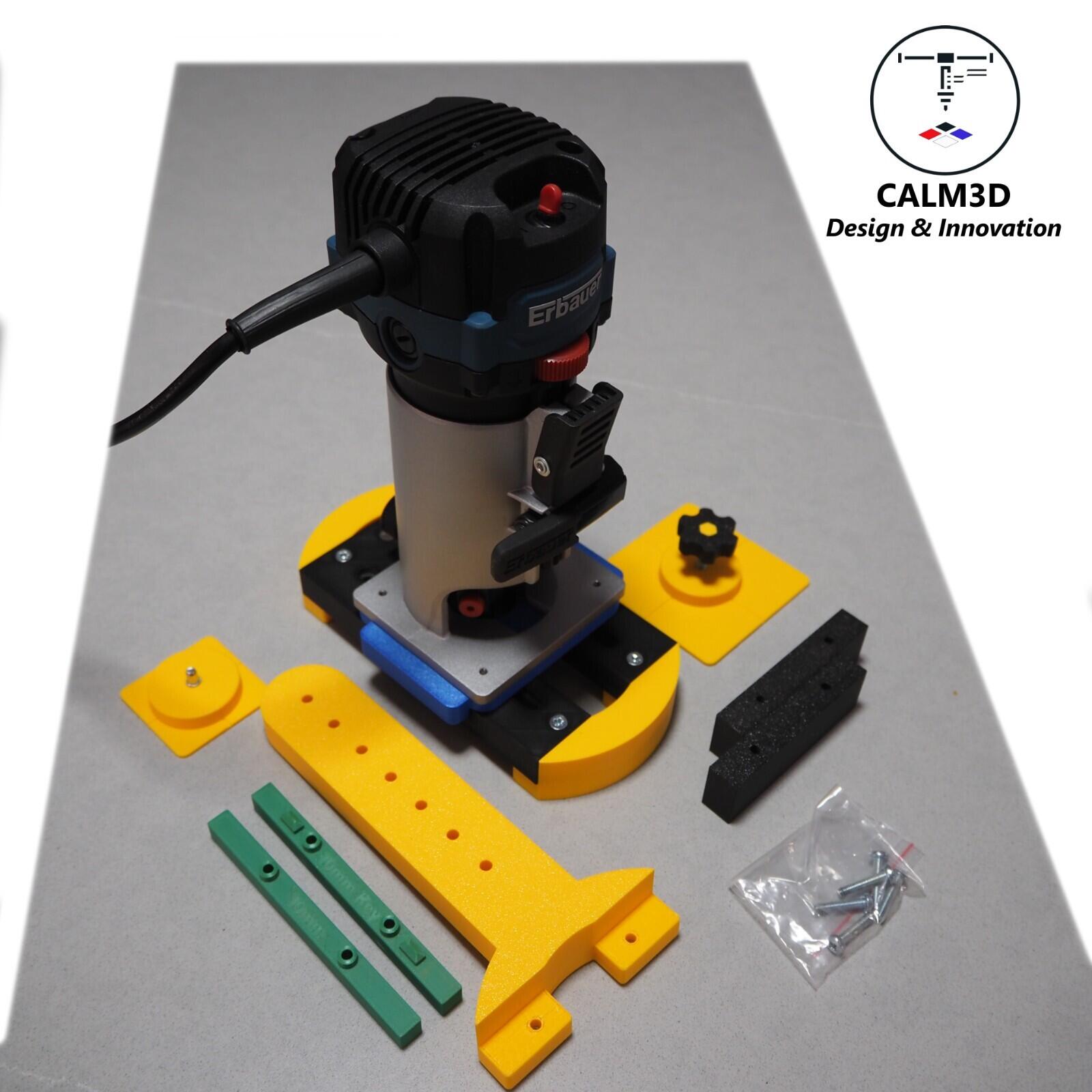 Erbauer Router Track Multi-Jig router set - Makita, Dewalt, Ryobi, Milwaukee, Trend, Katsu ...