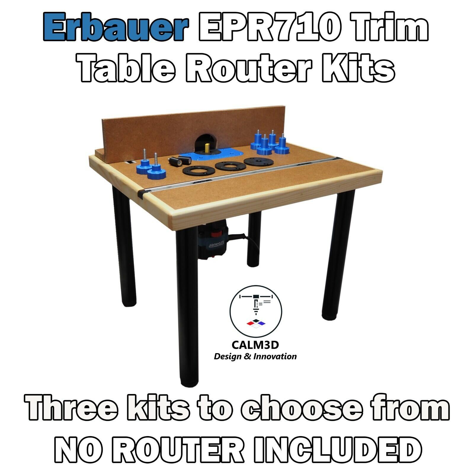 Erbauer EPR710 Trim Table Router Kits