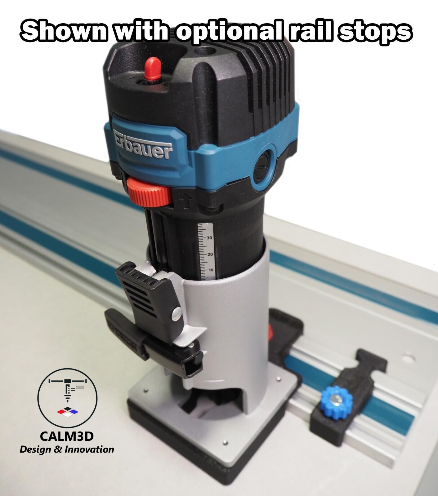 Erbauer Router Track Erbauer EPR710 Trim router sub-base for use on the Makita rail - INC P&P