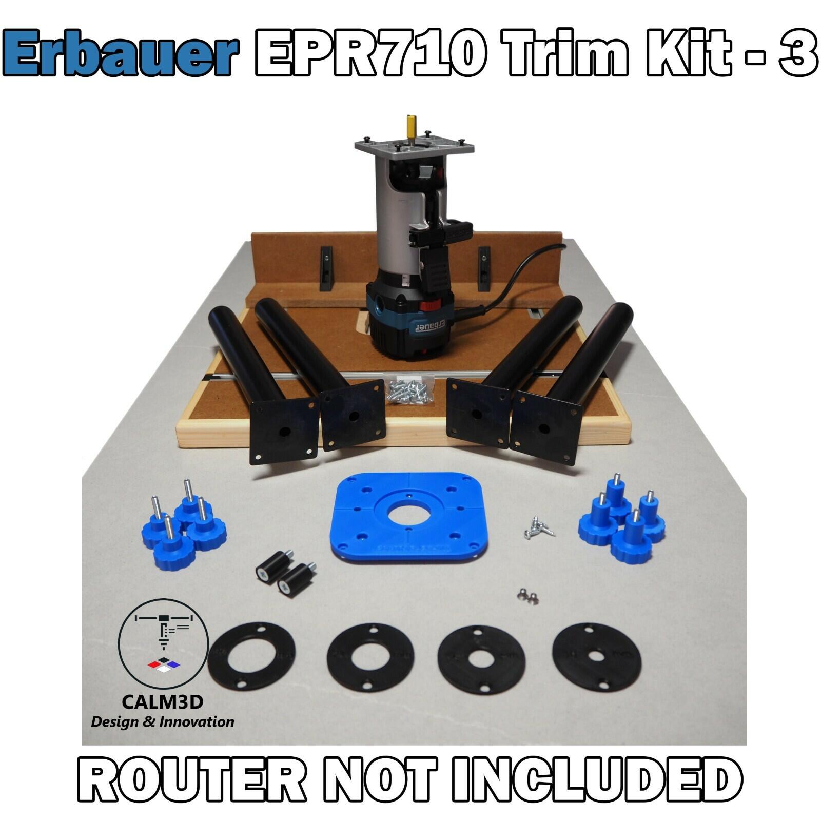 Erbauer EPR710 Trim Table Router Kits