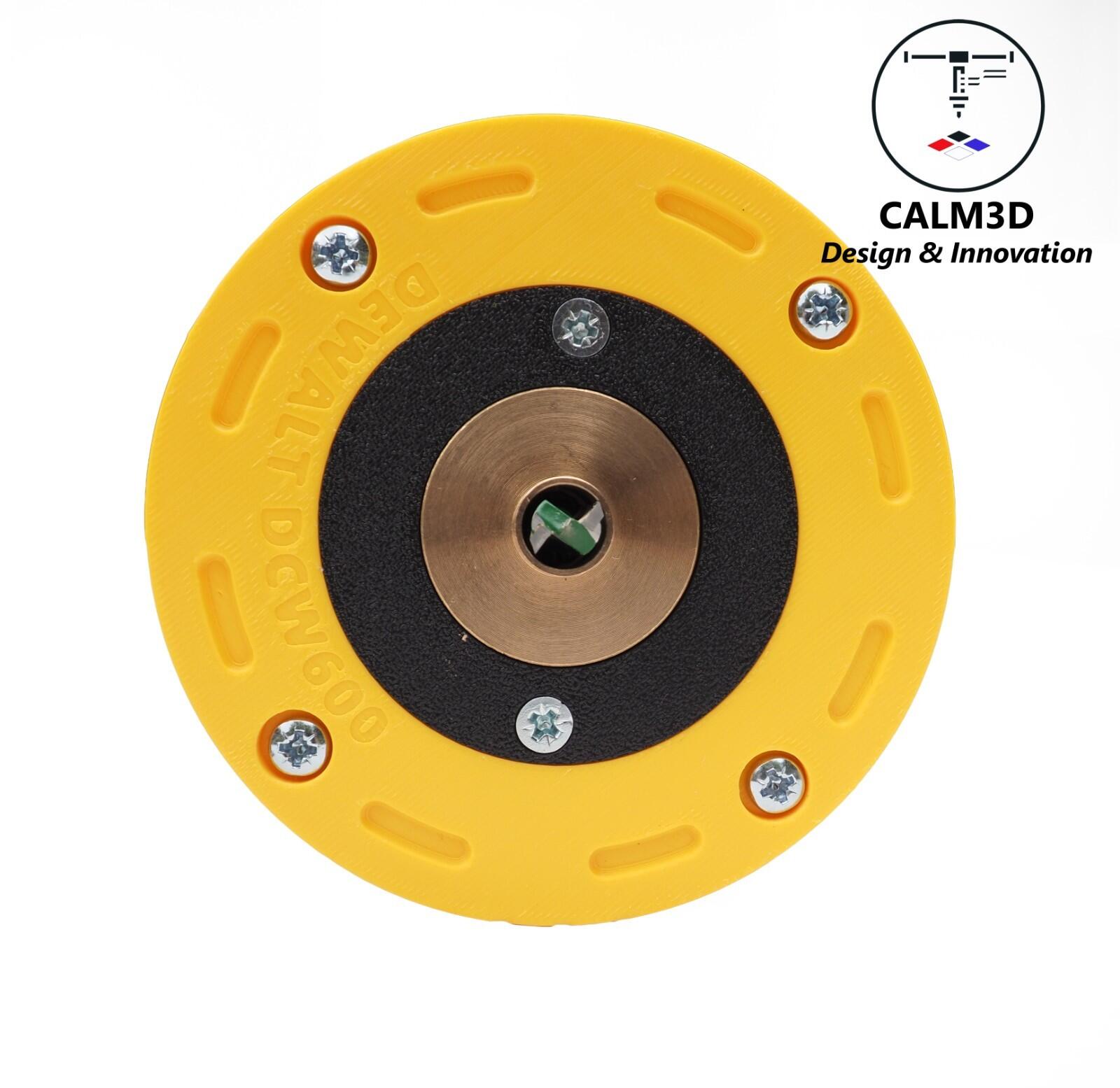 Dewalt DCW600 DCW604 Trim Router Sub-Base for 60mm & 35mm Guide Bushes ...