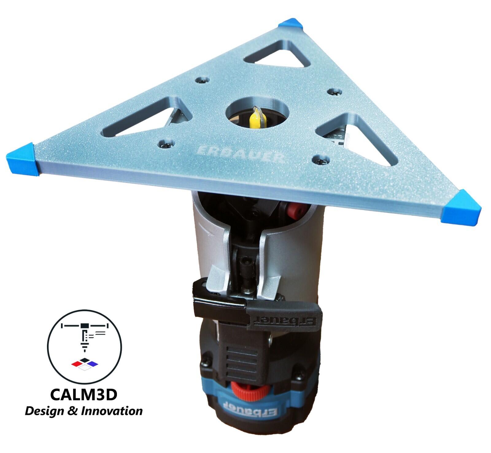 Erbauer Router Track Erbauer EPR710 Triangle trim router sub-base –create patterns - INC P&P