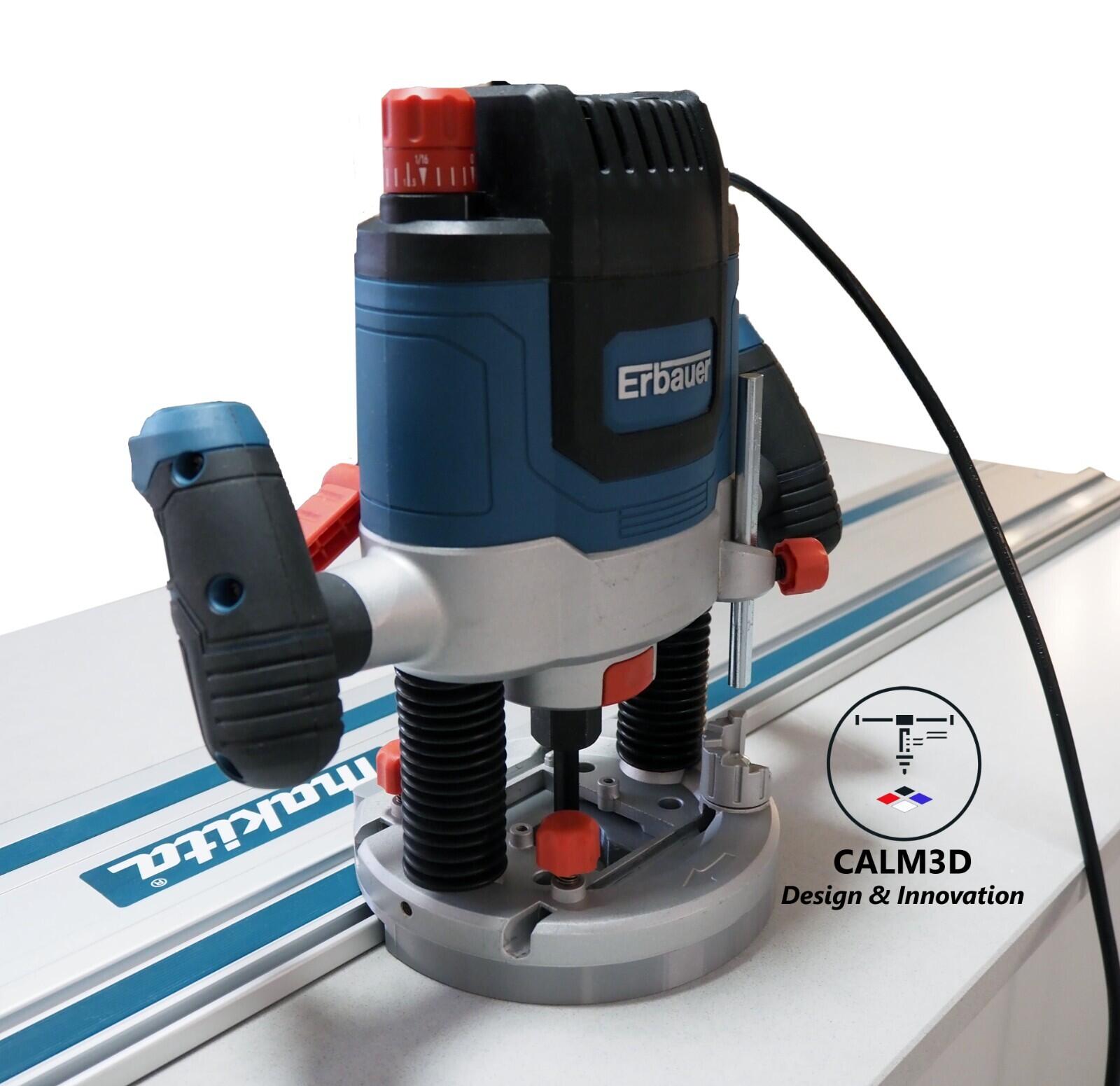 Er2100 Router Erbauer ER2100 plunge router sub-base for use on the Makita rail - INC P&P