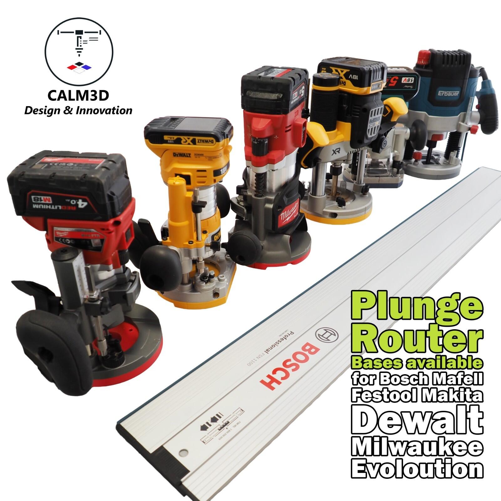 Er2100 Router Erbauer ER2100 plunge sub-base use on Bosch or Mafell rail - INC P&P
