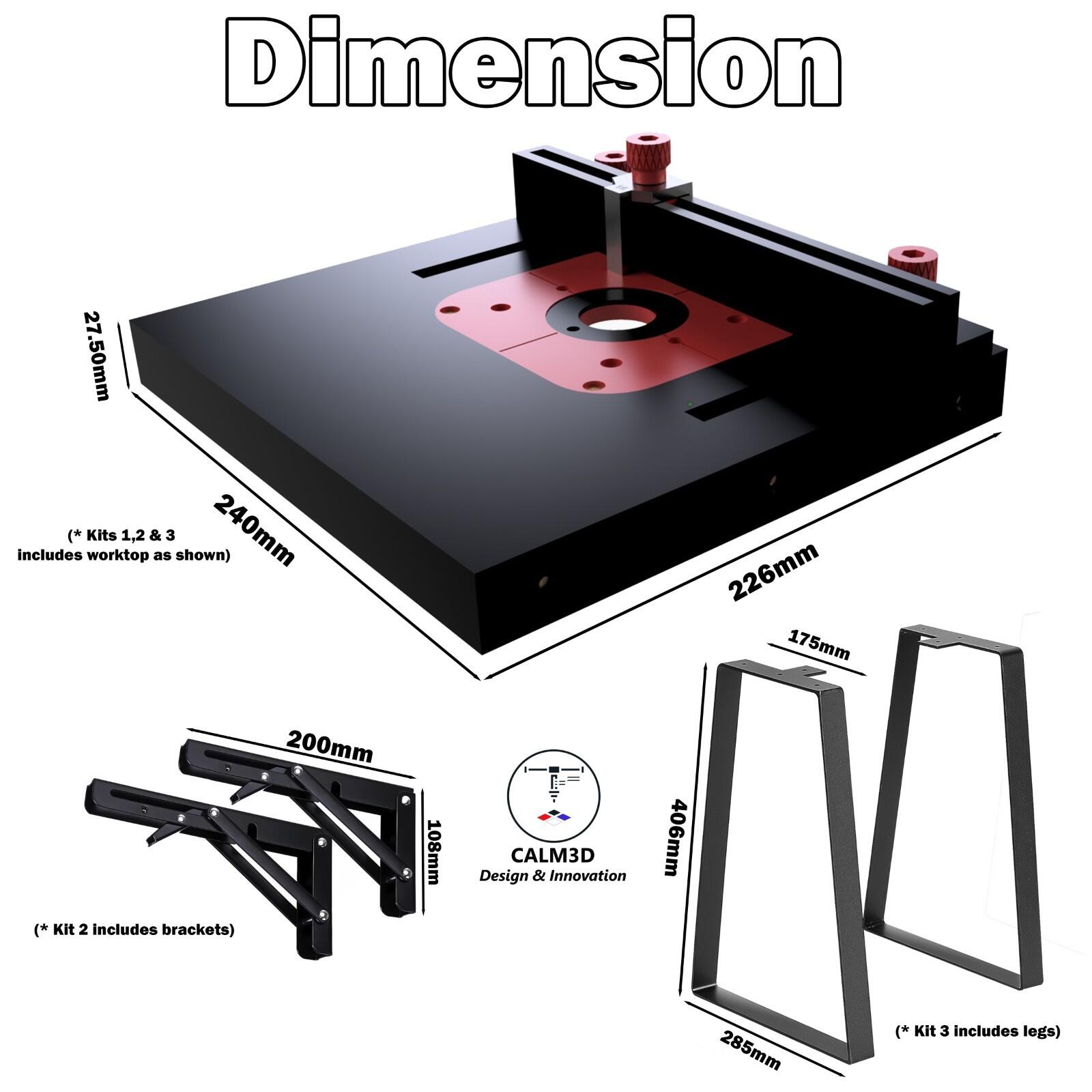 Milwaukee M18 FTR Compact trim table router kits
