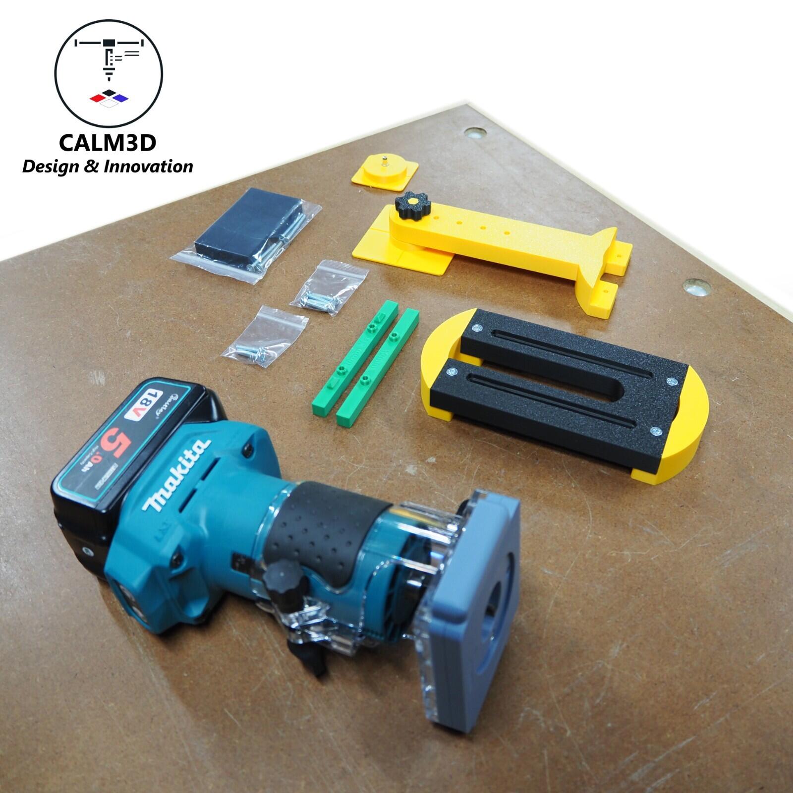 Erbauer Router Track Multi-Jig router set - Makita, Dewalt, Ryobi, Milwaukee, Trend, Katsu ...
