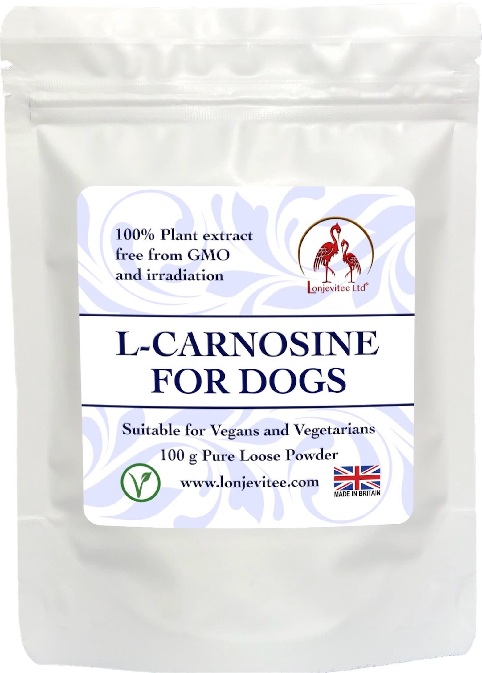 Best Price Pure Carnosine Anti-ageing powder for Pets, 100g for 70