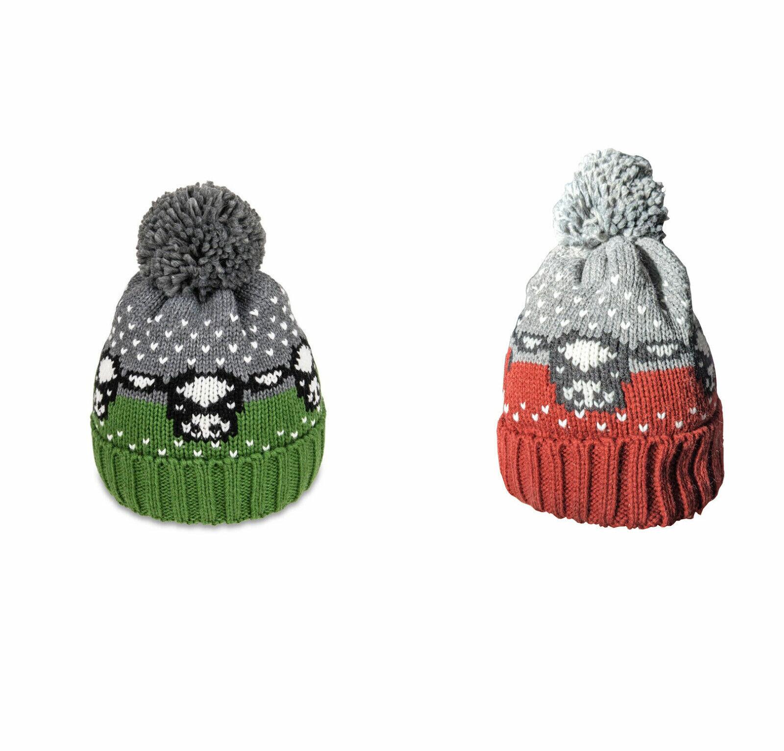 women's cow bobble hat