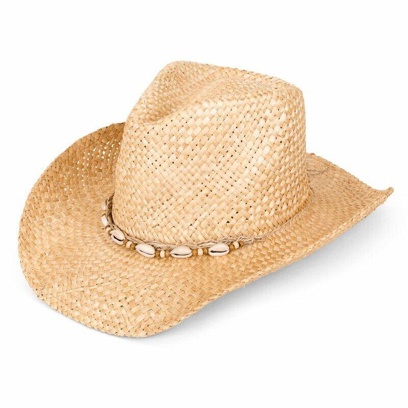 Straw cowboy hat