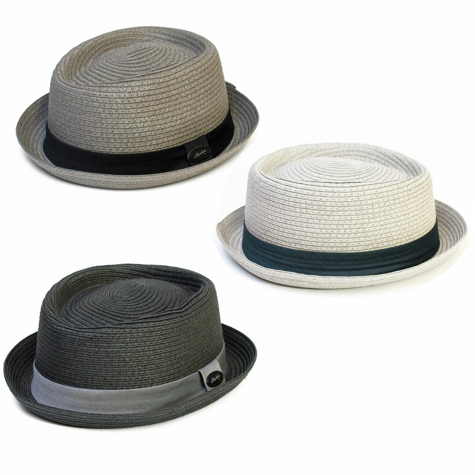 Straw PorkPie Hat