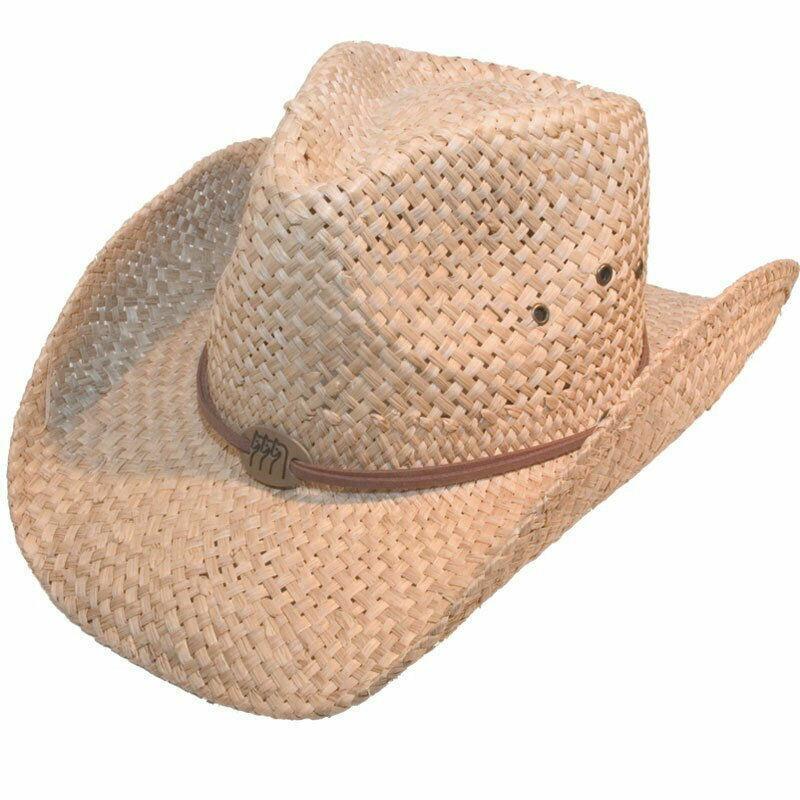 Unisex Straw Cowboy Hat