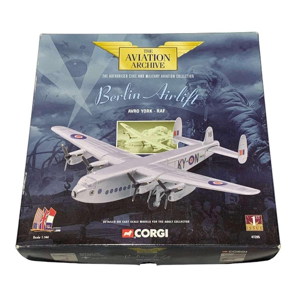 Corgi Berlin Airlift Avro York RAF Military Die Cast Model 47205