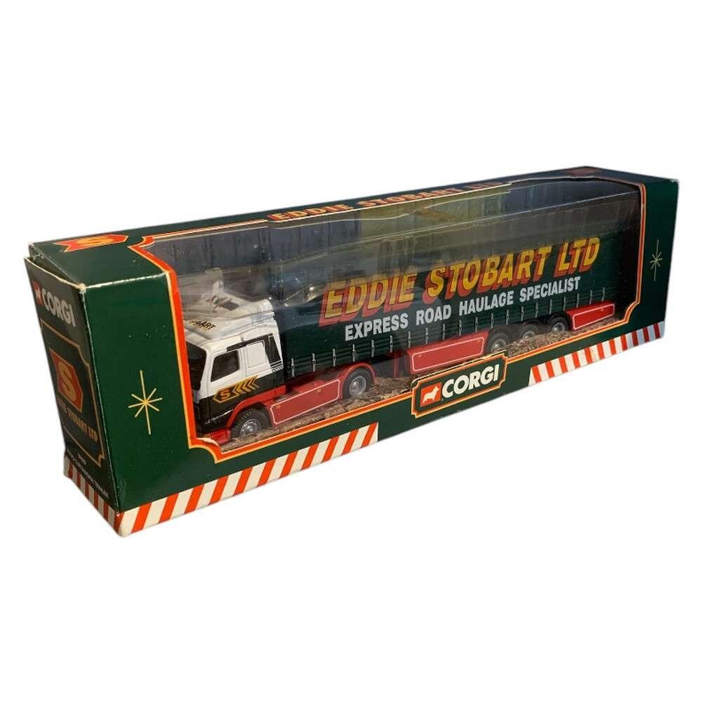 Corgi 1/64 59538 - Remorque Bâchée Renault - Eddie Stobart - Diecast Occasion