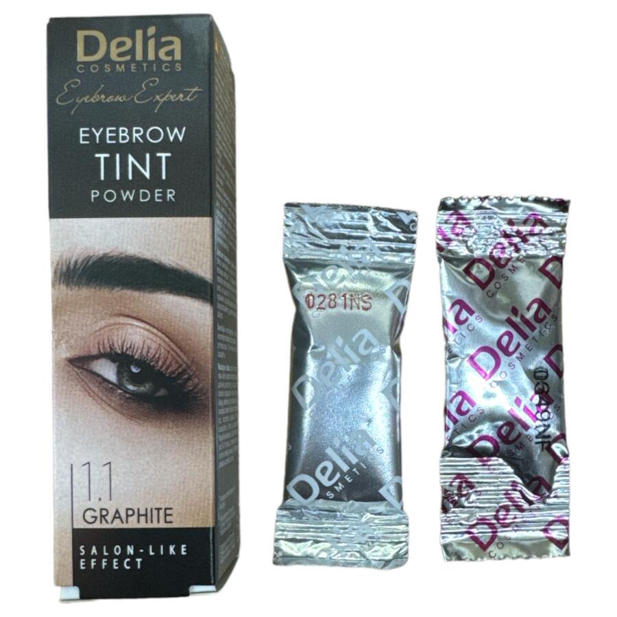 Delia Eyebrow Expert Eyebrow Tint Powder - 1.1 Graphite