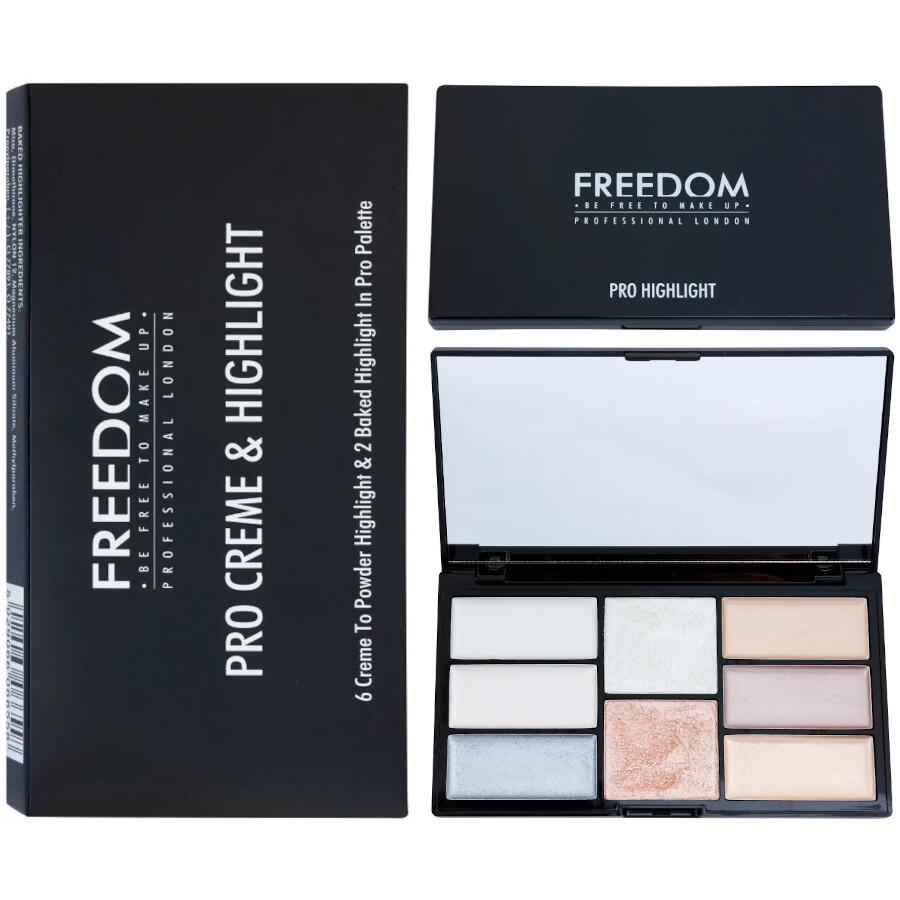 Freedom Pro Creme & Highlight Palette - Highlight