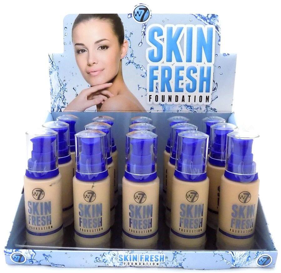 W7 Skin Fresh Foundation - Various Colours