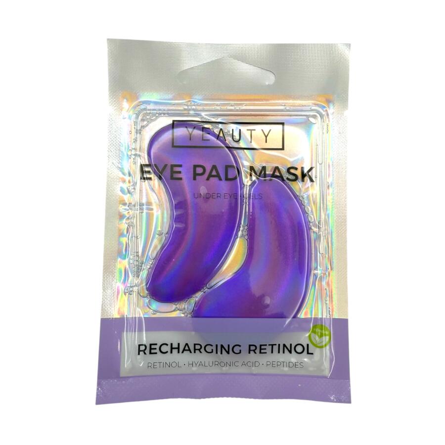 Yeauty Under Eye Gel Eye Pad Mask - Recharging Retinol