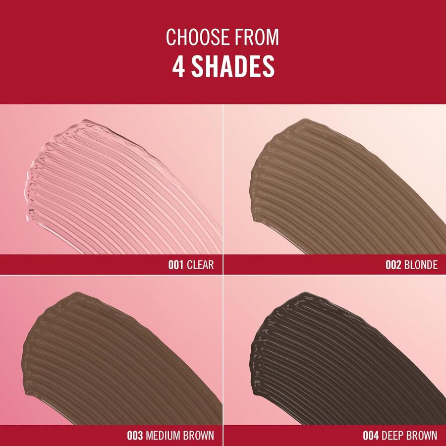 Rimmel Wonder'Freeze Brow Lamination Gel - 004 Deep Brown (9pcs)