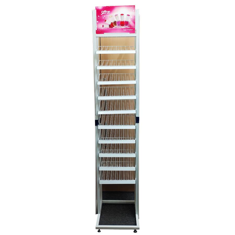 Saffron White Nail Polish Stand (Sold Empty)