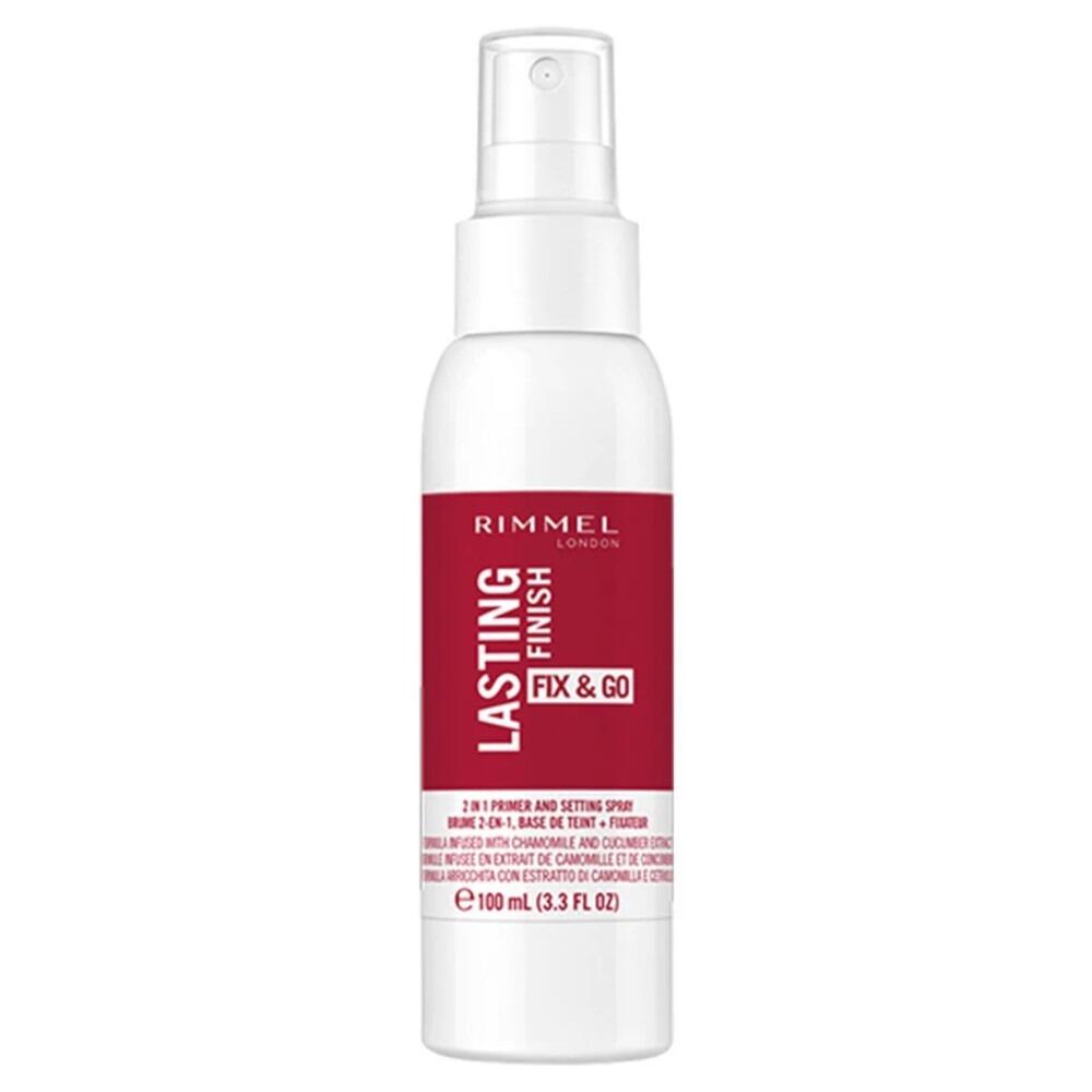 Rimmel Lasting Finish Fix & Go 2 in 1 Primer & Setting Spray - 100ml