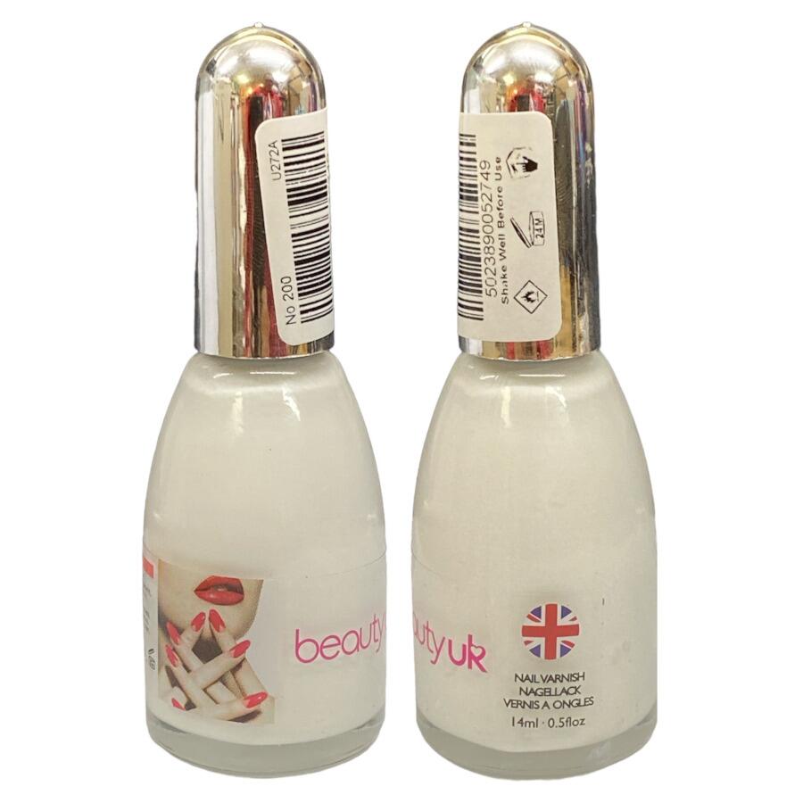 Beauty UK White Nail Polish
