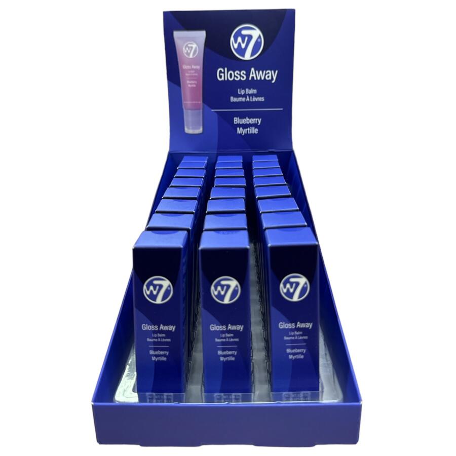 W7 Gloss Away Lip Balm - Blueberry